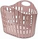Addis Faltbarer Wäschekorb, einfach zu verstauen, Pink, 38 Liter