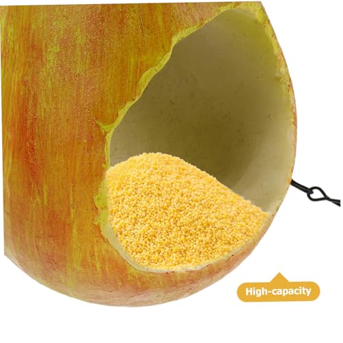 Mangeoire à oiseaux de forme de poire au design suspendu - 4
