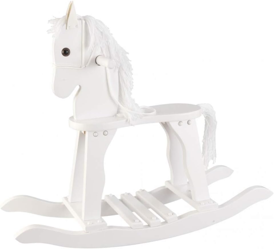 KidKraft Derby Rocking Horse - White