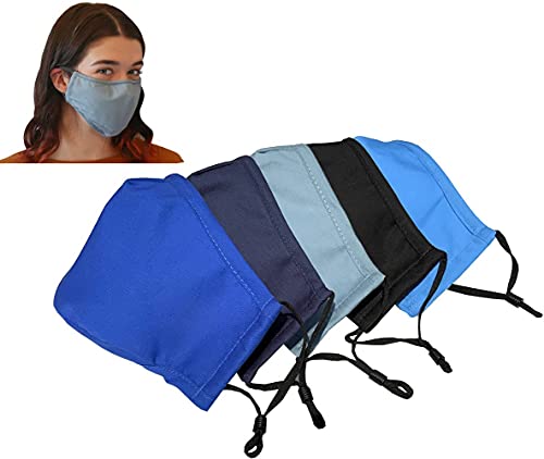 Xchime Cloth Face Mask,Made in USA,Washable...