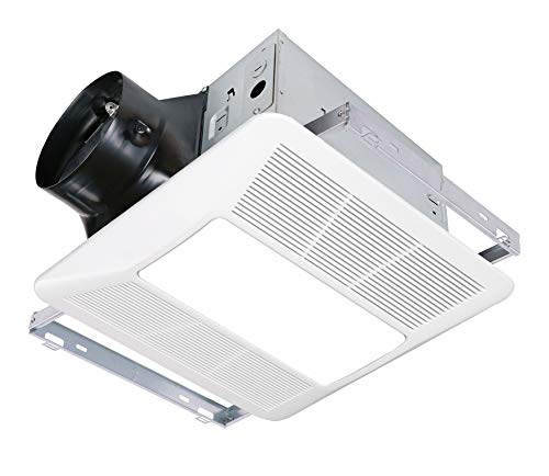 KAZE APPLIANCE SEP120L2-EZ | 120 CFM | 0.3 Sone | 2700K LED Light | EZ Install No Attic Access Required Ultra Quiet Bathroom Ventilation Exhaust Fan KAZE APPLIANCE SEP120L2-EZ | 120 CFM | 0.3 Sone | 2700K LED Light | EZ Install No Attic Access Required Ultra Quiet Bathroom Ventilation Exhaust Fan