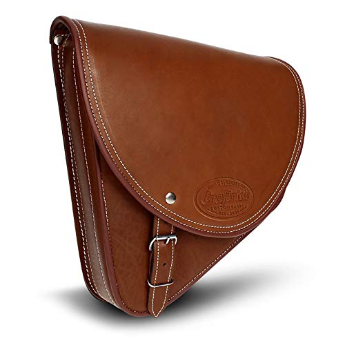 Sacoche Cavalière Craftride Daelim Daystar 125 Indiana I 10l Marrone Gauche