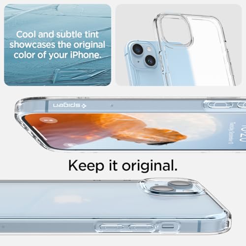 Image of Spigen Ultra Hybrid Designed for iPhone 14 Case (2022) [Anti-Yellowing], [Military-Grade Protection] - Frost Clear