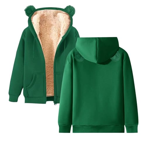 Sweats à capuche femme veste de sport zippée avec poches