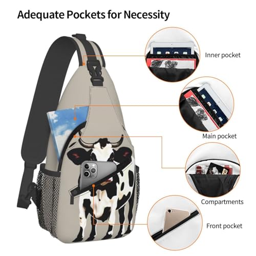 Bolso cruzado mochila de viaje para mujer y hombre miniatura 4