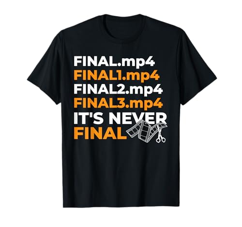 Video Editing Animation Videography Video Editor T-Shirt