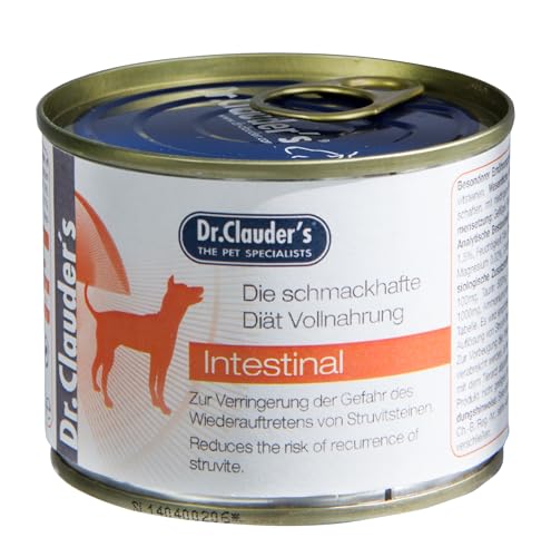 Dr. Clauder's Super Premium Nassfutter für Hunde | therapeutische Diät | 6 x 200 g | (6 x 200 g, Darm IRD)