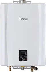 Rinnai E21-21 litros GN (Gás Natural) Branco - Aquecedor de Água a Gás Digital REU-E211 FEH