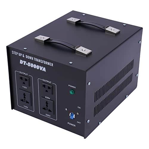 Convertisseur de Tension AC 220V à 110 V Transformateur Step Up & Down 1000W/2000W/5000W (5000W) Cover