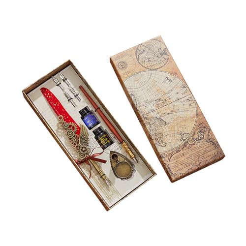 Ensemble de stylos à plumes complet avec encre, le cadeau idéal pour amoureux de la calligraphie