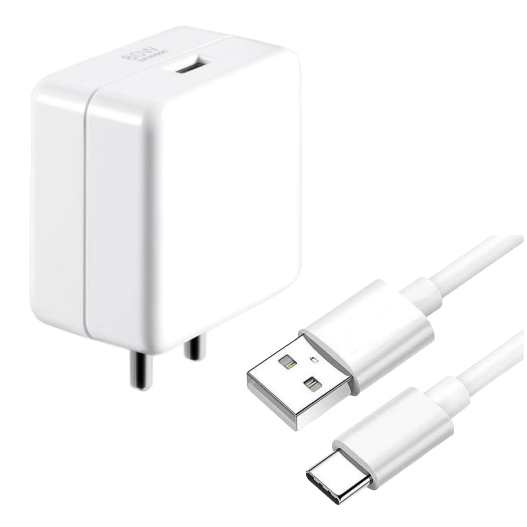 Original 80W Super VOOC Charger Compatible with Oppo Reno 8 5G/8 Pro5G/7 5G/7 Pro 5G/6 5G/6 Pro 5G/5 5G/5 Pro 5G/Find X2 /Find X Pro