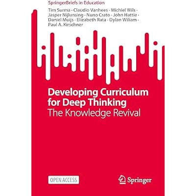 Developing Curriculum for Deep Thinking