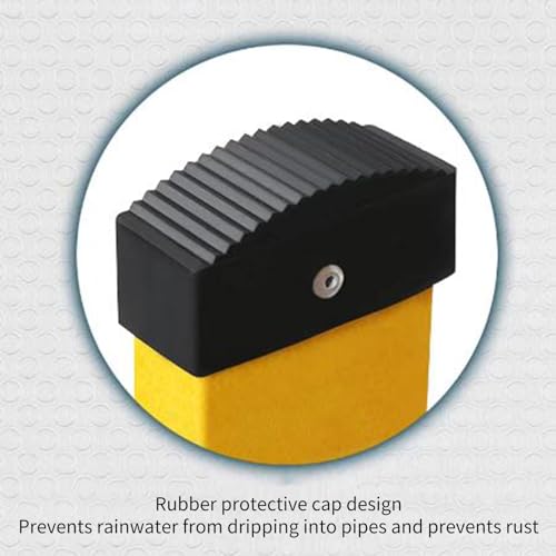 Barrière de sécurité rétractable pour stopper les risques de chute sur chantier mobile - 3