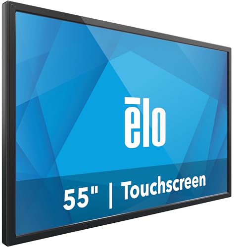 Image of Elo 5554L - 55 inch 4K Touchscreen Signage - Infrared (IR) Anti-Friction, 20 Touch, 3840 x 2160, Black