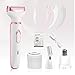 Electric Razors for Women, 4 in 1 Electric Women Shaver, Face Shavers Eyebrow Legs Armpit Bikini Area Pubic Underarms, Painless Facial Hair Removal Ladies Body Razors Set