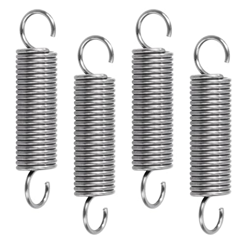 GUNGY Zugfedern mit Haken 1.2x10x45mm 4 Stück