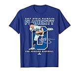 Player Number 2024 World Champion Jack Flaherty MLBPA T-Shirt
