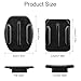 Helmet Adhesive Sticky Mounts, 10 Pack Flat & Curved Helmet Mounting attachments with 10 Sticky Pads, Compatible with Go pro Hero 13 12 11 10 9 8 7 6 5 Session Camera and Other Brand Action Camera