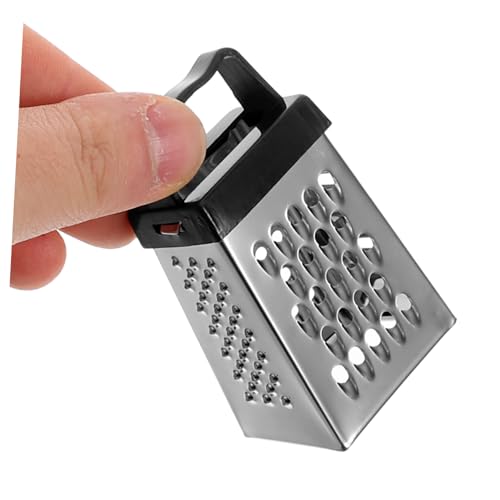 Rallador mini de acero inoxidable 8 piezas portable miniatura 3