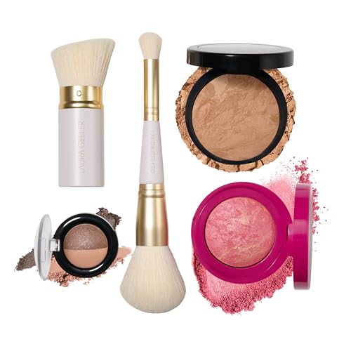 LAURA GELLER NEW YORK Holiday Daily Routine Kit, Golden Medium
