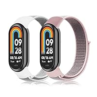 Cinturini Nylon Per Xiaomi Mi Band 9/8 - Set 5 Pezzi, Regolabili, Traspiranti - Foto 2