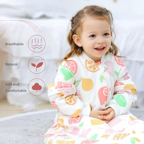 Variante de MIKAFEN saco de dormir bebe mangas largas L 75-90cm 3.5Tog