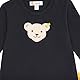 Steiff Unisex Baby Langarm Teddykopf ohne Squeezer T-Shirt, Navy, 68