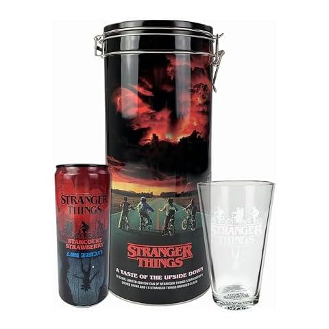 Stranger Things Sparkling Water Gift Set Cover