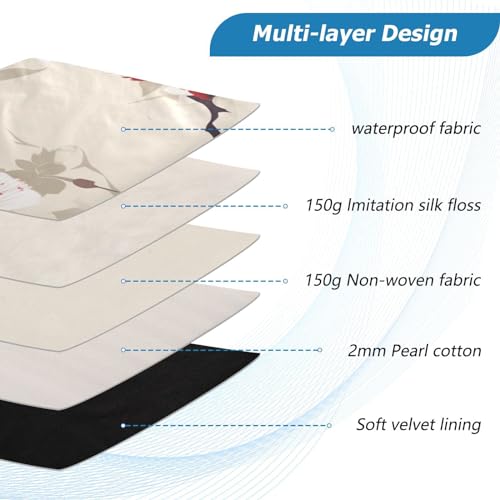 Funda para laptop 13-14 pulgadas con diseño acuarela miniatura 4