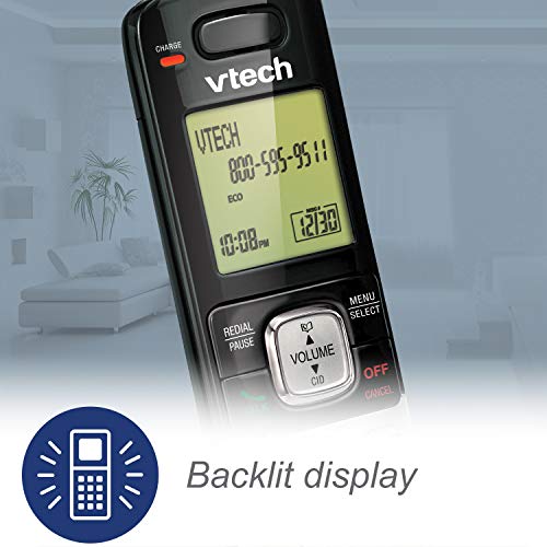 VTech CS6719-2 2-Handset Expandable Cordless Phone with Caller ID/Call Waiting, Handset Intercom 