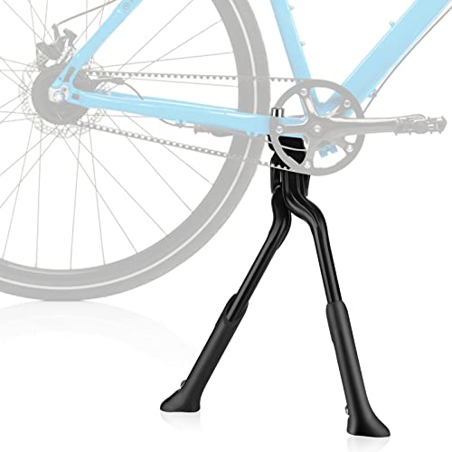 LIFEDYLUK Fahrradständer Doppelständer 24-29 Zoll, Doppelständer Fahrrad, Verstellbarer Zweibeinständer Fahrrad | Double Leg Bicycle Stand für Trekkingrad, Cityrad, Pendlerfahrräder