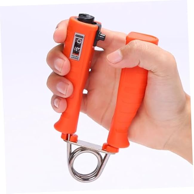 BESPORTBLE 2Pcs Hand Gripper Arm Wrist Exerciser Fitness Grip Strength Trainer with Handle for Gym and Daily Forearm Strengthening Random Color