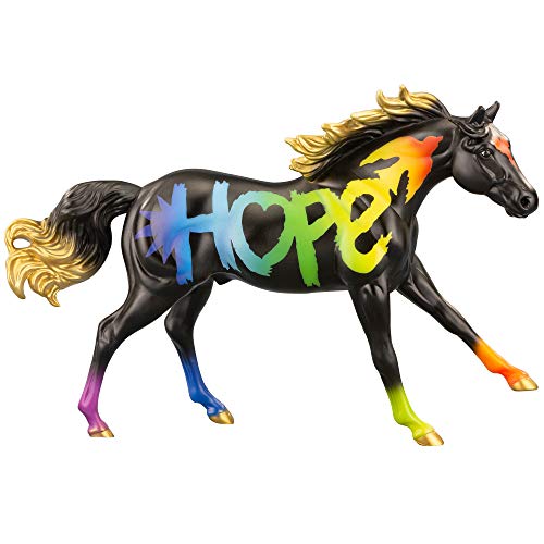 Breyer Horses Freedom Series 2021 Horse of The Year | Hope | Horse Toy | Special Edition | 9.75″ x 7″ | 1:12 Scale | Model #62121 Black