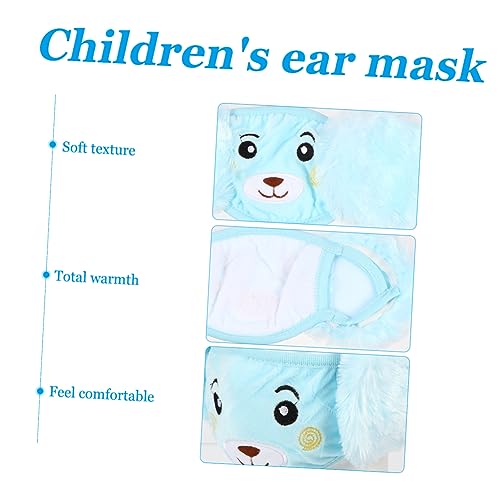 FRCOLOR 6 Peças Máscara De Proteção De Ouvido Máscara Quente Capa Facial Máscara De Urso Máscara Inf
