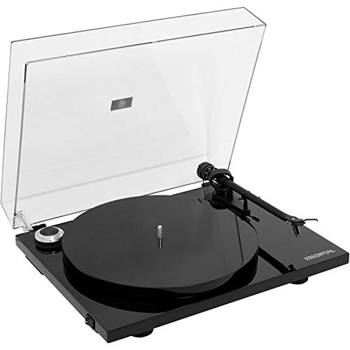  Project Essential III Phono Nero laccato Platino Vinile
