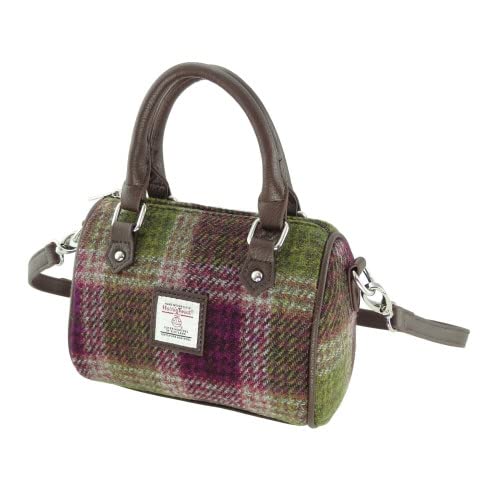 Glen Appin Of Scotland Harris Tweed 'Kilbride' Mini Tote Bag - Heather Col 125