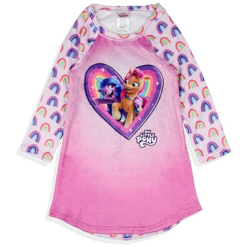INTIMO My Little Pony: A New Generation Girls' Sunny Starscout Izzy Moonbow Pajama Nightgown Sleep2