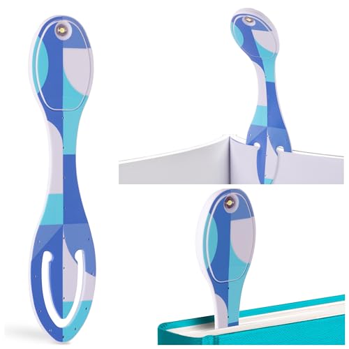 Gifts for Readers & Writers Flexilight 2-in-1 LED Reading Light | Clip-On Bookmark & Book Light | Reading Lamp | Portable Book Torch | Essential Book Accessories