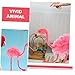Totority Flamingo Marionette Puppet Lightweight String Animal Puppet Toy for Interactive Stage Shows and Creative Play 22.4 Inch Hand for Kids