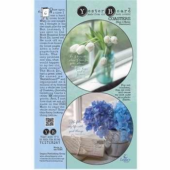 Publishing Group 92726 Coasters44; Frame - Hope And A Future - Round44; Yesterboard