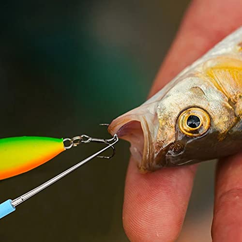 3Pcs Angelhaken Remover Powerful Haken Detacher Hakenlöser Puller Haken Tragbare Removal Tool mit Silikon-Handgriff… – Bild 8