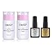 Produktbild Elite99 Nagellackentferner Nagelentfetter mit Base und Top coat, Überlack Unterlack Nail Cleanser und Remover für Gellack Nagellack UV LED, Cleaner Nägel und Remover für Elite99 Gellack Set001