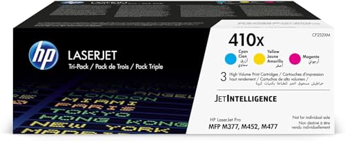 Toners HP 410X haute capacité pour des impressions LaserJet Pro éclatantes