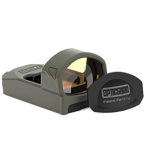 OpticGard Scope Cover Compatible with Vortex Venom Protect Your Optic While in Action from Stray Casing Drops Easy Snap On Includes a Detachable Lens Cover For Target Training Assistant Practice Green