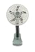 O2COOL 4 Inch Clip On Stroller Fan | Portable, Battery Operated Clip Fan for Outdoor, Car Seat and Stroller and Baby Crib | Flexible Neck and Adjustable Head for Multi-directional Cooling