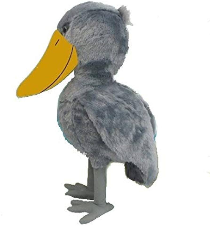Amazon.co.jp: 山二 Zoo Creatures BIG ぬいぐるみ ハシビロコウ
