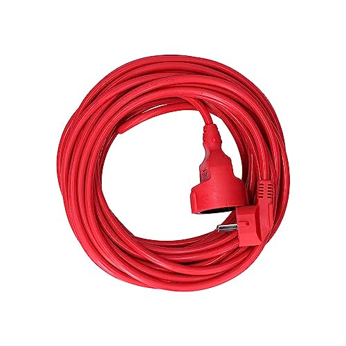 Flexible Extension Cable 3 x 1.5 mm 10 m Red