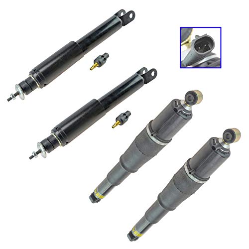 Front Rear Air Suspension Shock Absorber Kit Set 4pc for Tahoe Yukon Suburban