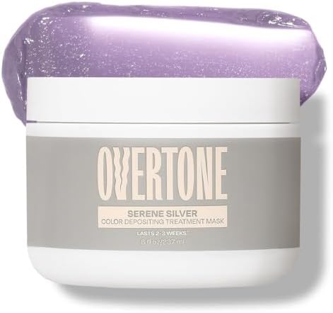 OVERTONE® Color Depositing Treatment Hair Mask, Serene Silver, 8 oz
