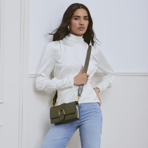 Image of Miraggio Penoii Cross Body Sling Bag For Women With Adjustable & Detachable Strap | Gift Item For Women